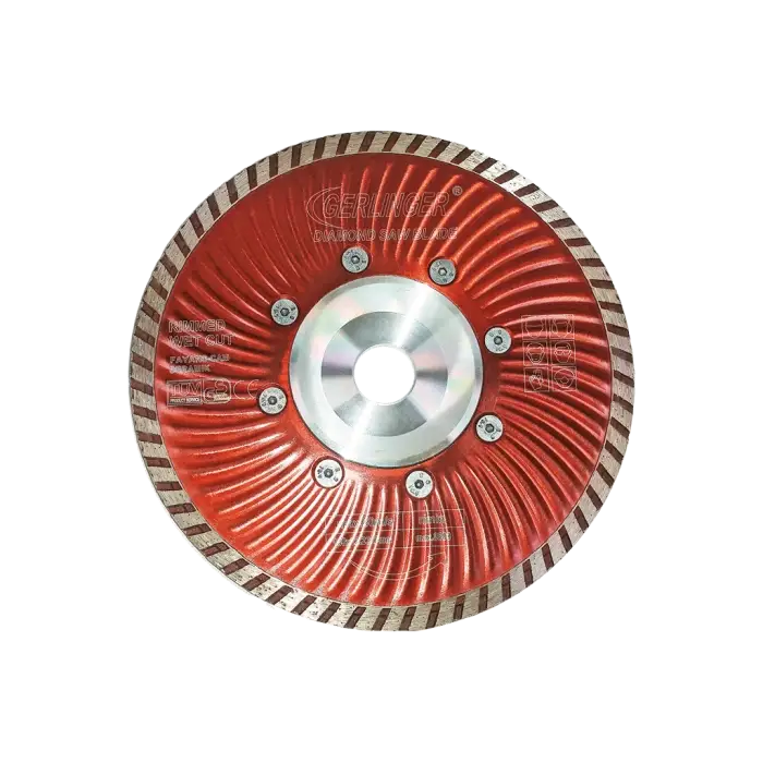 Profesyonel Taş Kesme İçin Turbo Kanallı Elmas Testereler