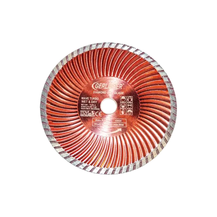 Hepsicinde Kanallı Turbo Elmas Daire Testereler