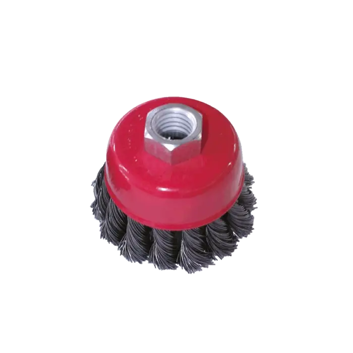 Vidalı Burma Çanak Tel Fırçalar