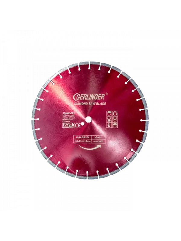 Beton - Granit İçin Elmas Daire Testereler