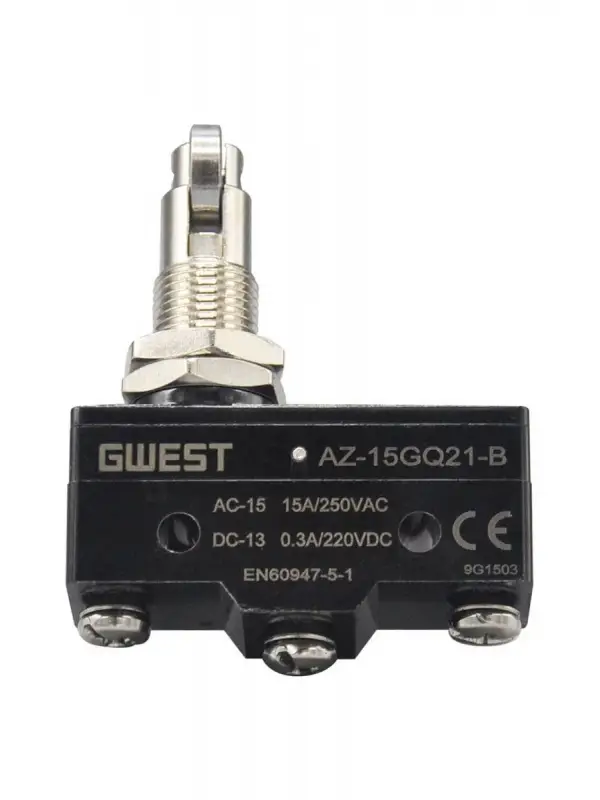Gwest AZ - 15GQ21 - B Yan Dik Metal Makaralı 15A Mikro Switch (20 Adet)