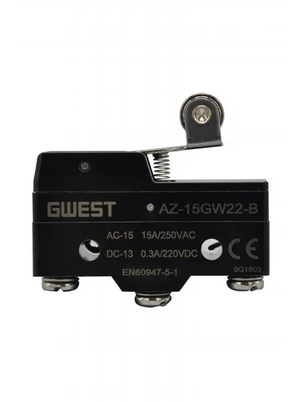 Gwest AZ - 15GW22 - B Kısa Metal Makaralı 15A Mikro Switch (20 Adet)