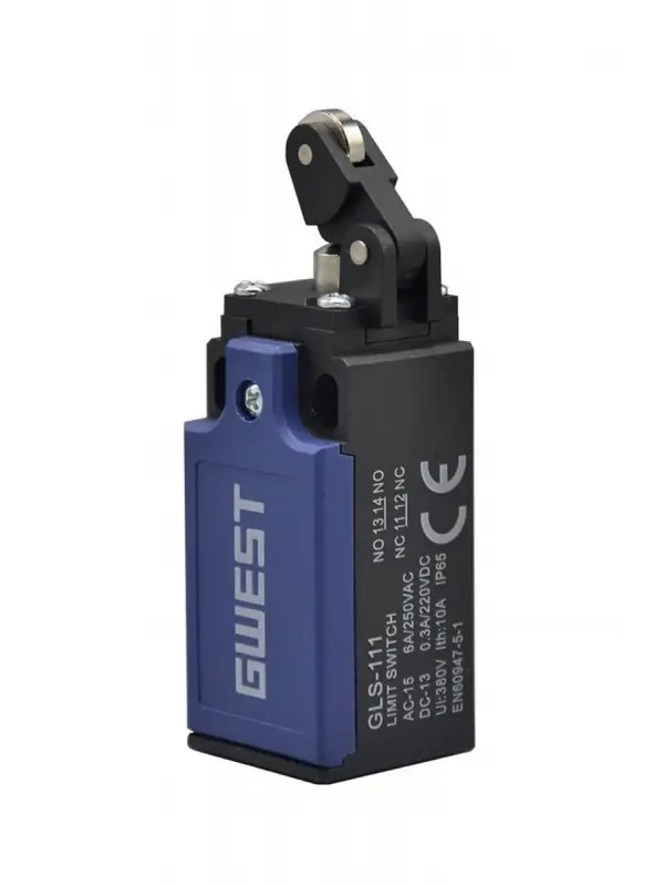 Gwest GLS-111 Limit Switch - Açısal Metal Makaralı Tek Yön 10 Adet