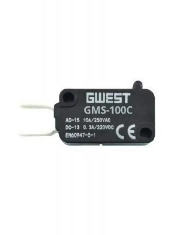 Gwest GMS - 100C 10 Amper Plastik Pimli Mikro Switch 100 Adet