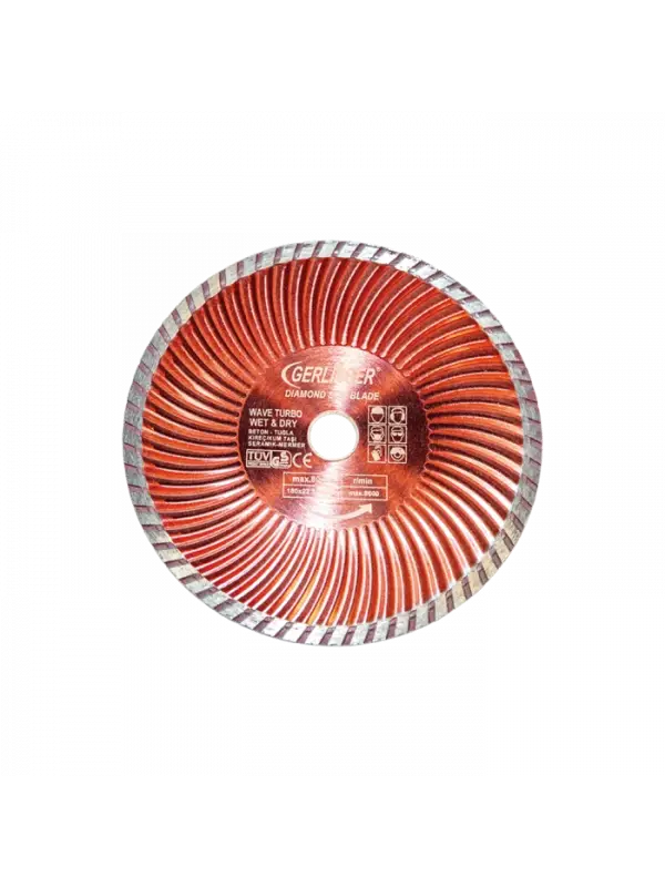 Hepsicinde Kanallı Turbo Elmas Daire Testereler