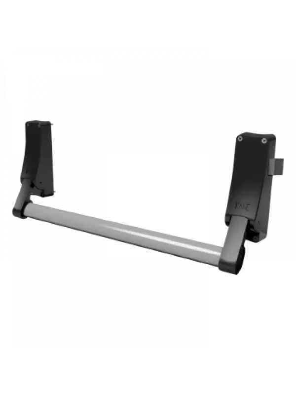 TEK KANAT DİK KİLİTLEMELİ PANİK BAR (BARELSİZ) (SİYAH GÖVDE-GRİ BAR)