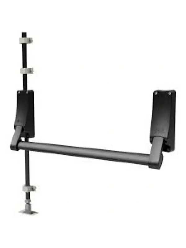 TEK KANAT DİK KİLİTLEMELİ PANİK BAR (BARELSİZ) (SİYAH GÖVDE-SİYAH BAR)