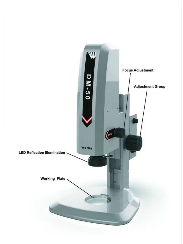 Werka Otofokus Görüntülü Ölçüm Mikroskopu