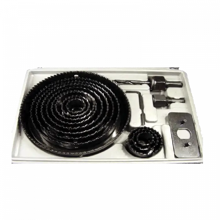 Hepsicinde 16 Parça Karbon Çeliği Panç Seti