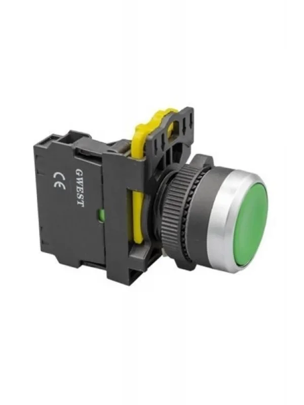 Ø 22mm Yaylı Butonlar - 10 Adet