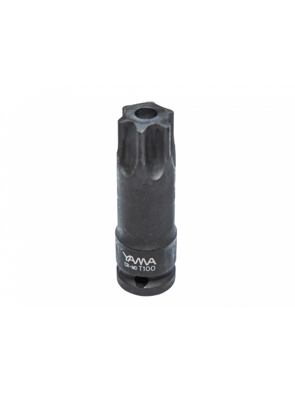 1/2 T100 CR-MO Altı Köşe Delikli Torx Lokma