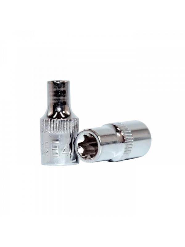 Profesyonel Kalite 1/4 E Tipi Torx CrV Lokmalar