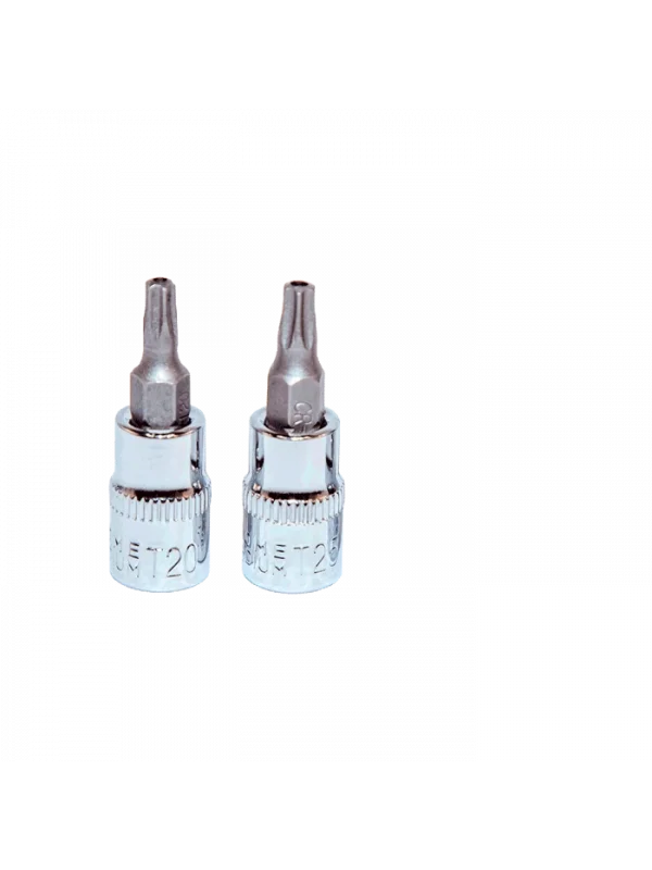 Hepsicinde 1/4 Star Delikli Torx CrV Lokmalar