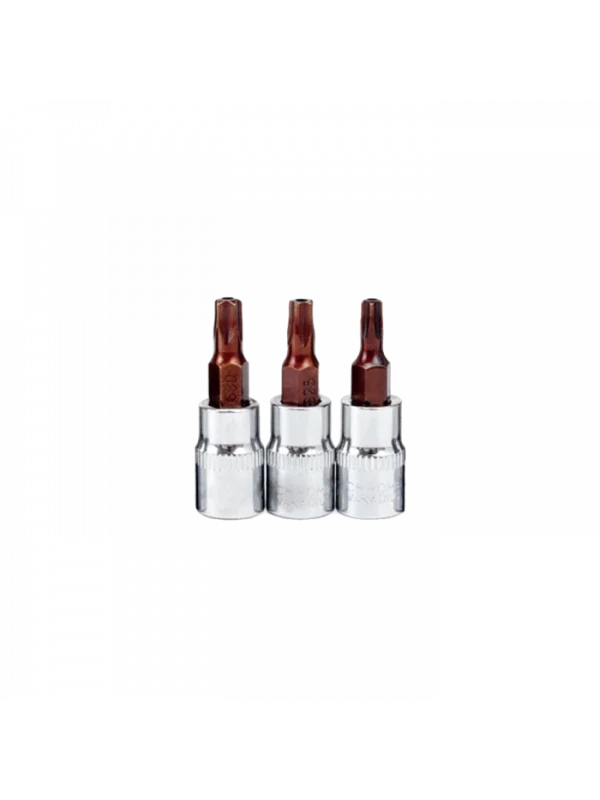 1/4 Star Delikli Torx CrV S2 Lokmalar