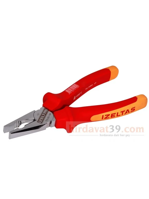 180 MM KOMBİNE PENSE ELEKTRİKÇİ İZOLELİ 1000 V