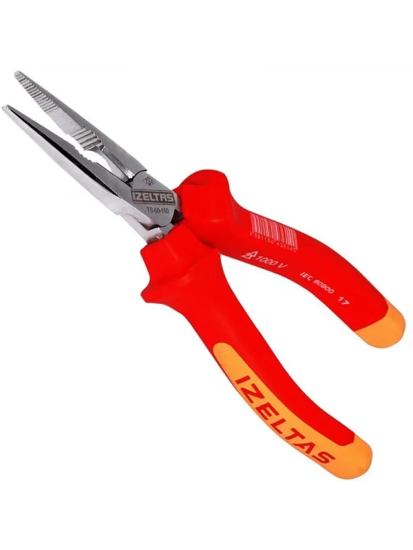 180 MM UZUN DÜZ KARGABURUN ELEKTRİKÇİ İZOLELİ 1000 V