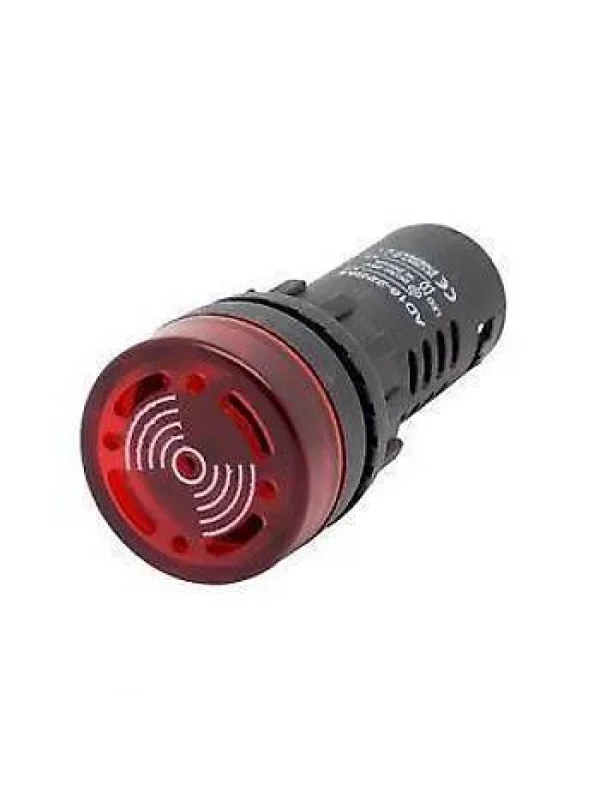 22mm Ledli Buzzer (90dB) - 10 Adet