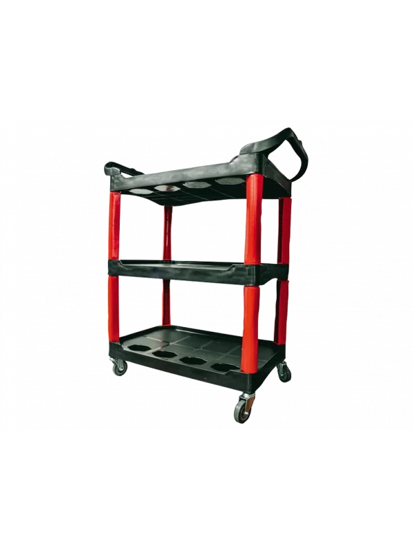 Hepsicinde 3 Raflı Alet Taşıma Arabası
