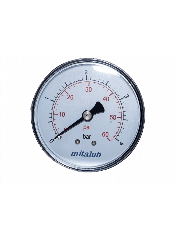 Profesyonel 40 mm Arkadan Çıkış Metal Gövde Manometre