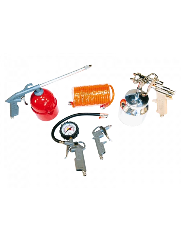 Profesyonel Hava Tabanca Seti - 5 Parça Hortumlu