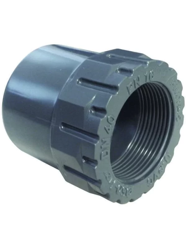 Yüksek Kaliteli 50 mm PVC İçten Dişli Adaptör