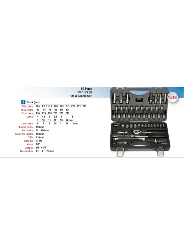 52 Parça Cr-V Lokma Seti