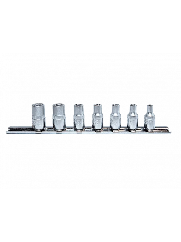 Hepsicinde 7 Parça 1/4 CR-V E Tipi Torx Lokma Seti