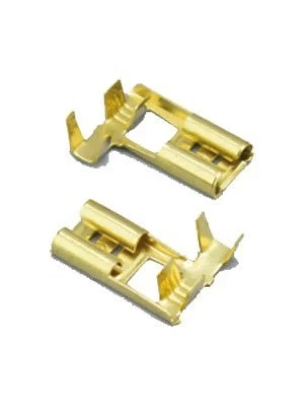 6.3 Eğri Dişi Terminal Kablo Ucu (250 Adet)