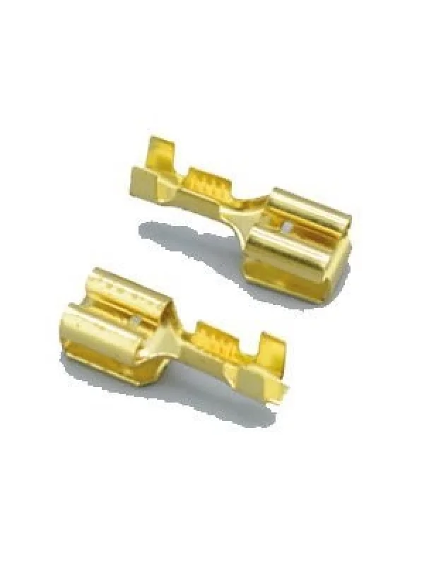 6.3 Erkek Geri Dönüşümlü Terminal Kablo Ucu (200 Adet)