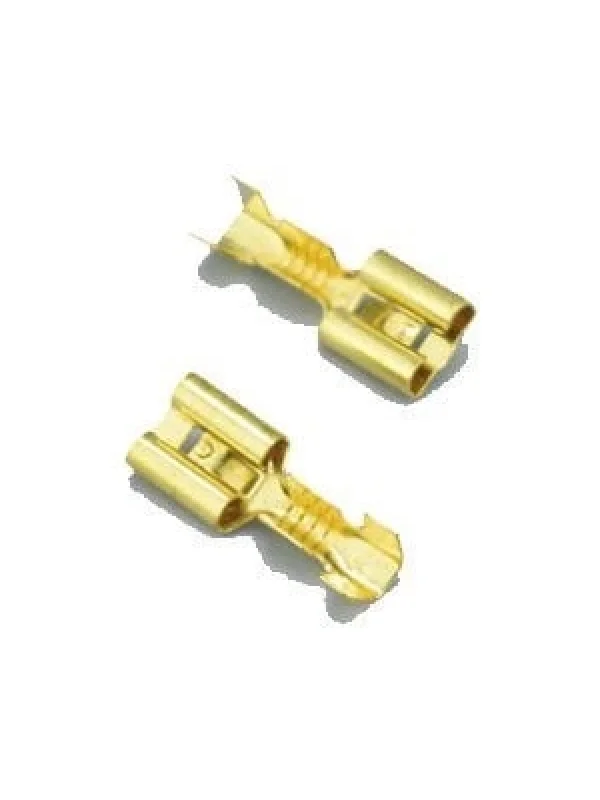 6.3 Tırnaklı Dişi Terminal Kablo Ucu (300 Adet)