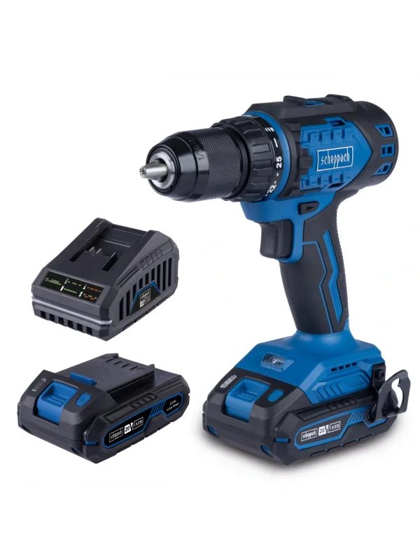 Scheppach BC-DD60 2x4Ah Akülü Darbeli Vidalama