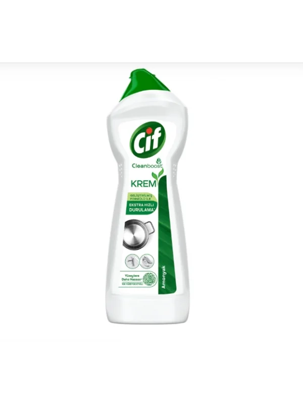 Cif Krem Yeni Nesil Yüzey Temizleyici Amonyak 750 Ml