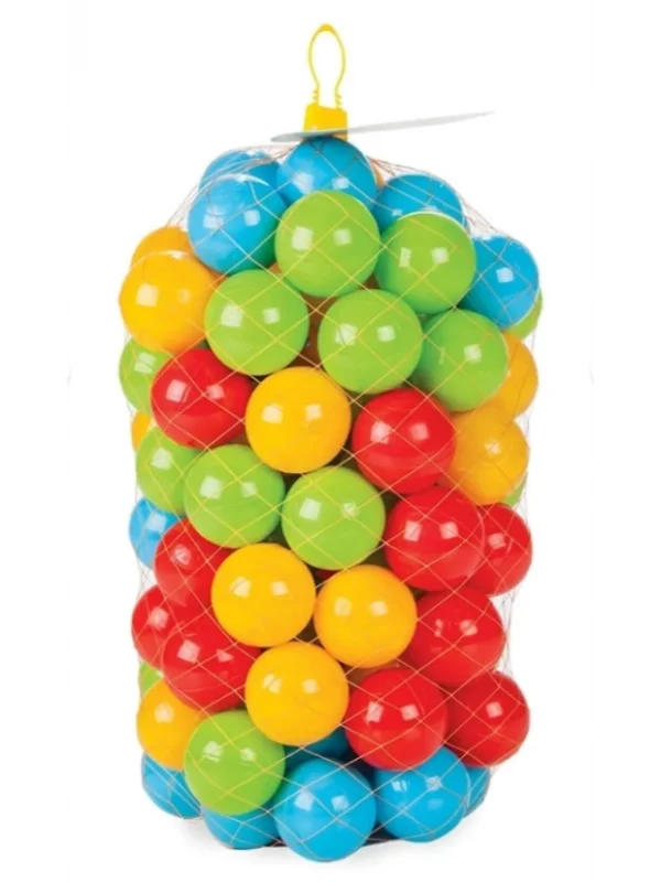 Renkli Havuz Topu 6cm 50 Adet Şişme Oyun Topu