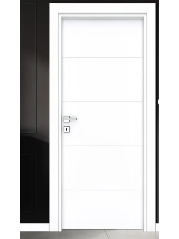 MELAMİN KARİZMA İKİ ODA KAPISI, BEYAZ, 86/204/9-13 CM