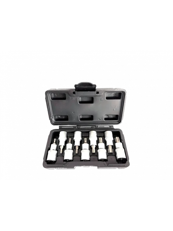 Profesyonel Kullanım İçin 9 Parça Torx Lokma Seti