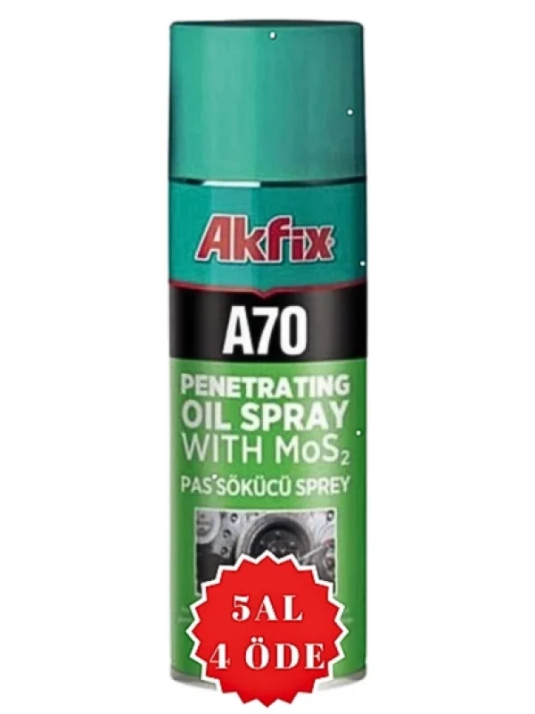 Akfix A70 Pas Sökücü Sprey