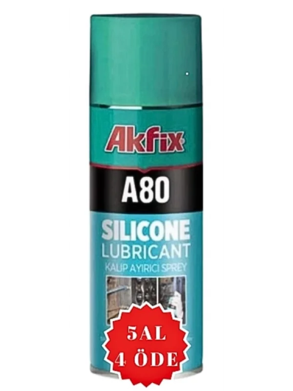 Akfix A80 Kalıp Ayırıcı Ve Yağlayıcı Sprey 400ml