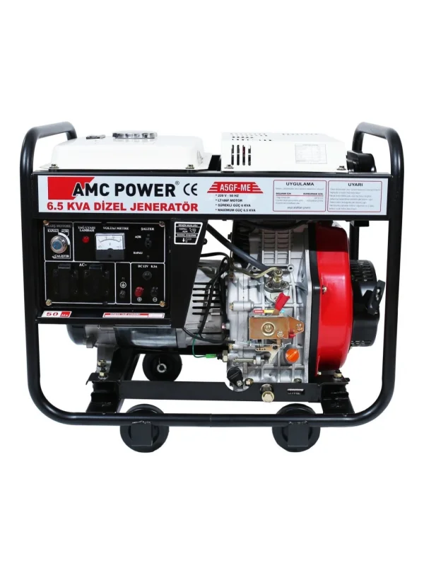 Amcpower 6,5 KVA Dizel Jeneratör 220 Volt