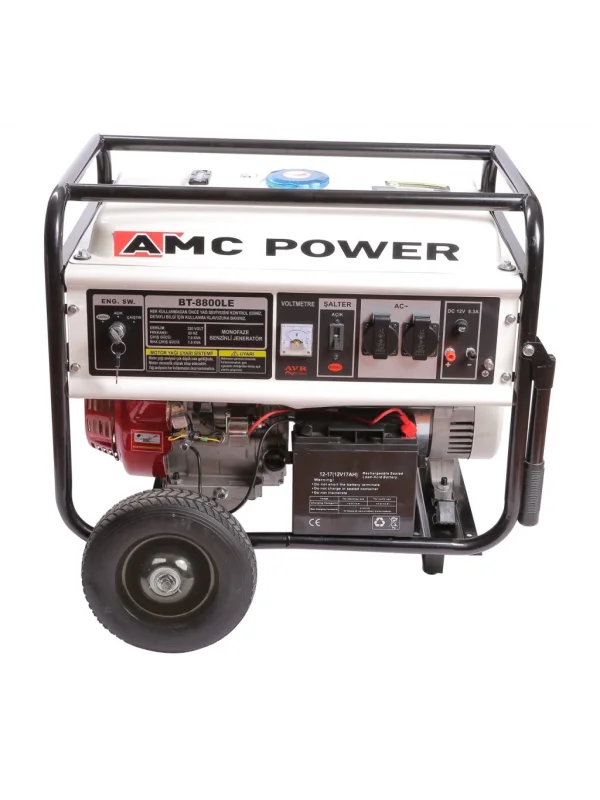Amcpower 7,5 KVA Benzinli Jeneratör 220v