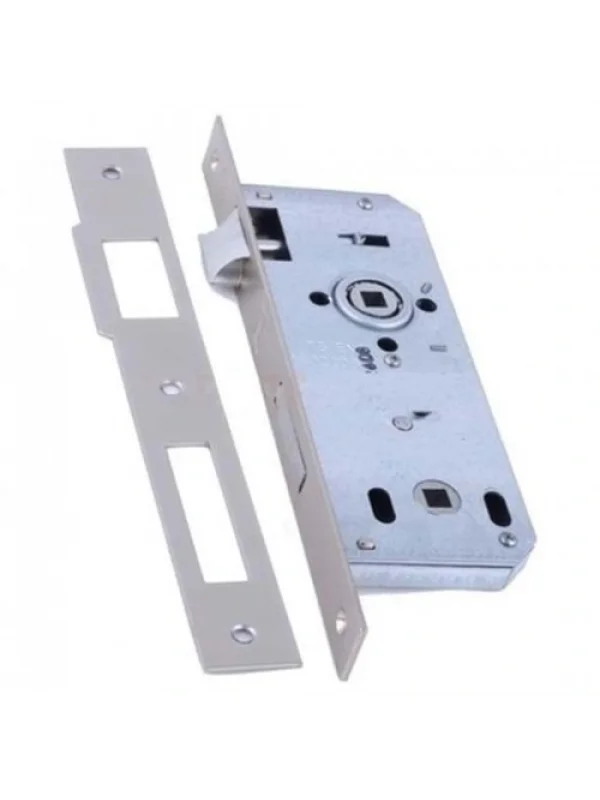 Banyo-WC Kilidi Rozet Delikli - NİKEL