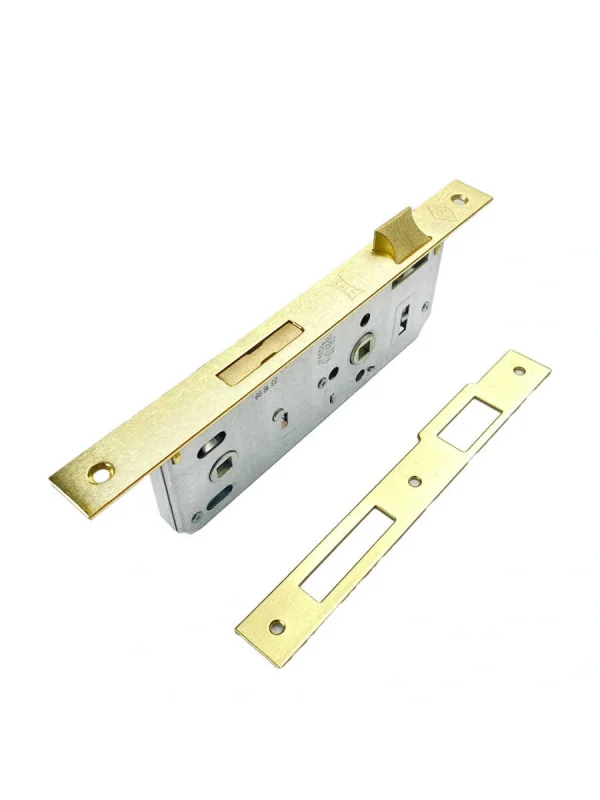 Banyo-WC Kilidi Rozet Delikli - SARI