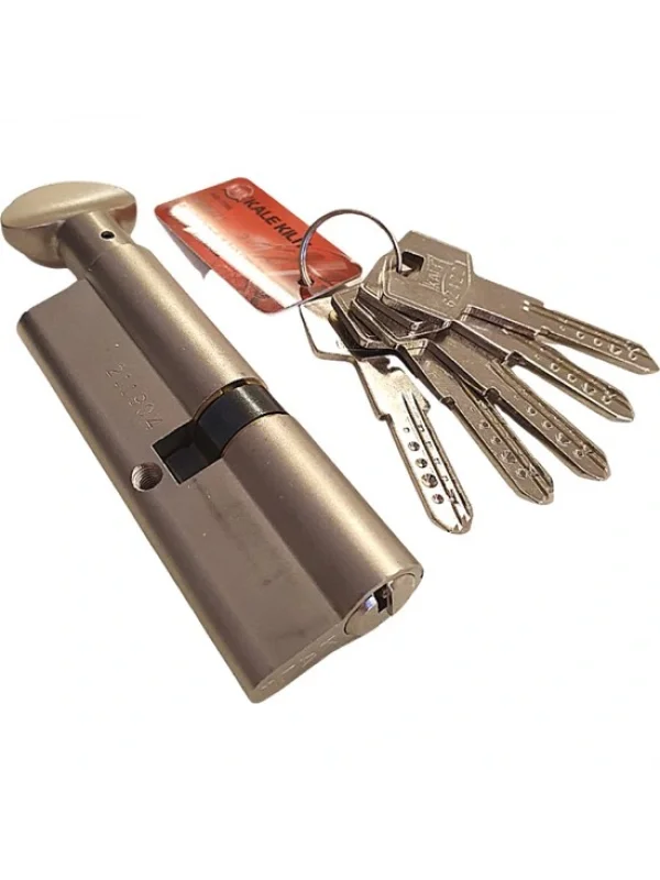 Bilyalı Mandallı Silindir Çelik Pimli BLİSTERLİ - NİKEL