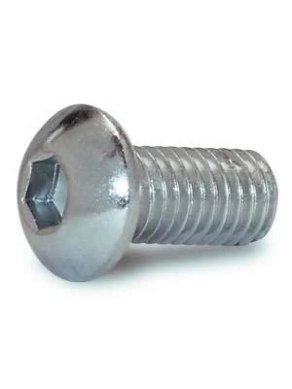 Bombe Baş İmbus Civata ISO 7380 - 10.9 (Beyaz)