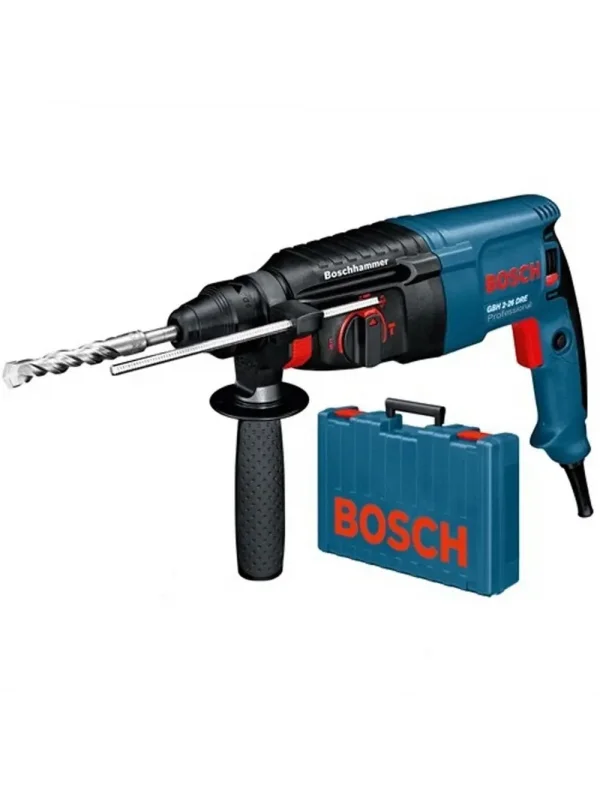 Bosch GBH 2-26 DRE Kırıcı / Delici Matkap, 900 Dev azami devir sayısı, 800W, Mavi