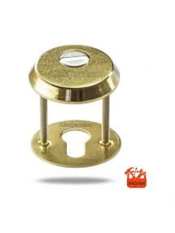 Çelik Kapı Kilidi Silindir Rozeti BLİSTERLİ - KROM