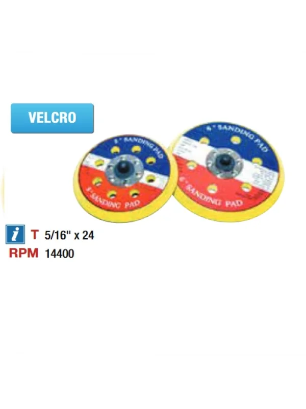 Kaliteli ve Dayanıklı Cırtlı Delikli Ekonomik Zımpara Tabanları (5 Adet)