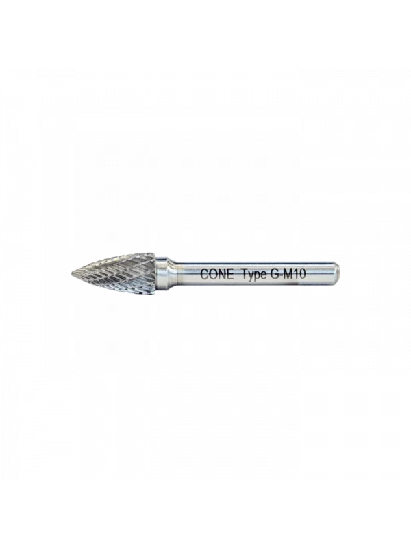 CONE G Tipi Sivri Kavisli - Karbür Kalıpçı Frezeleri