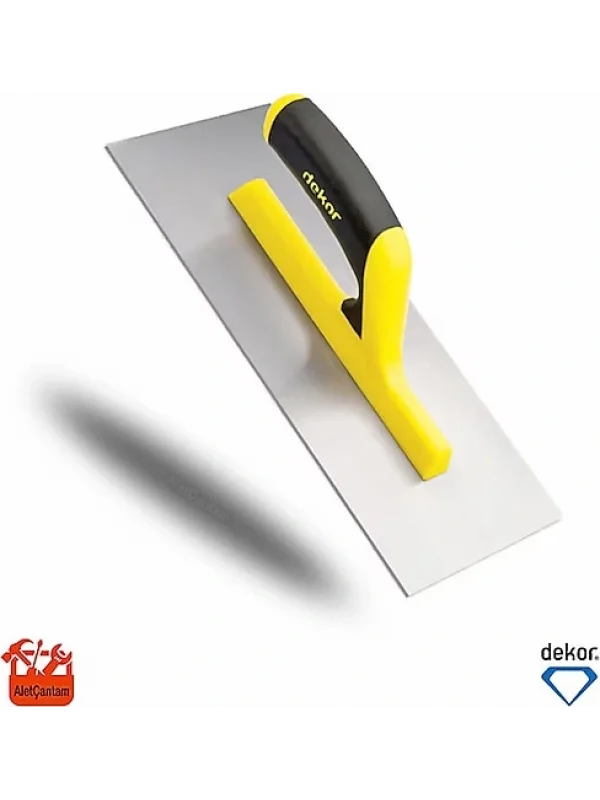 Dekor 094 Alçı Malası Paslanmaz Çelik 35 Cm