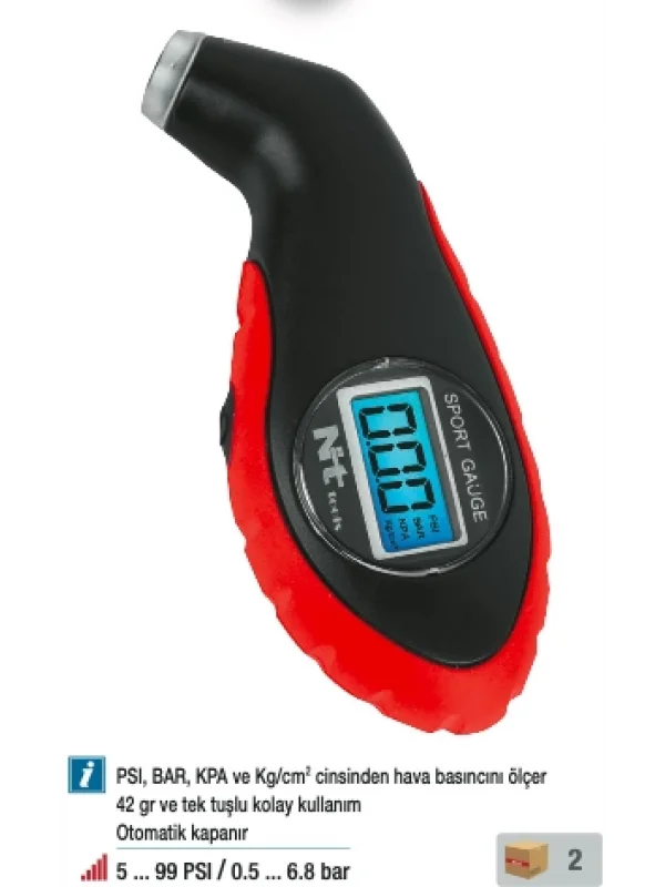 Dijital Lastik Havası Ölçer