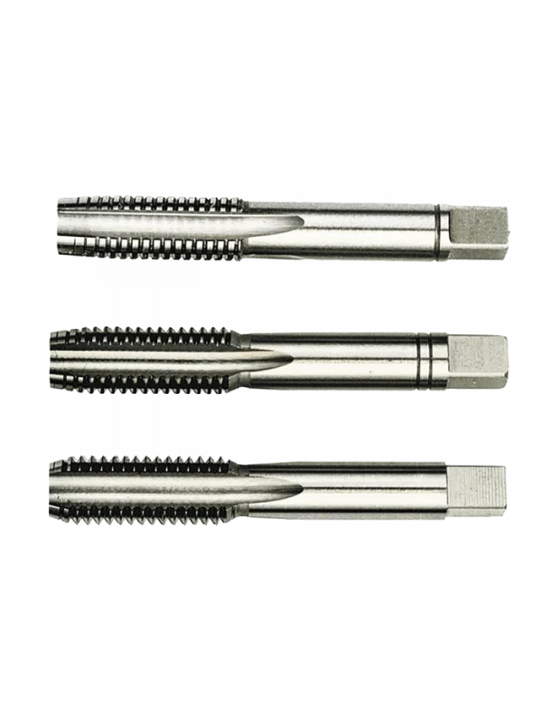 Profesyonel HSS El Kılavuzları Seti - DIN 351 3 Parçalı Takım